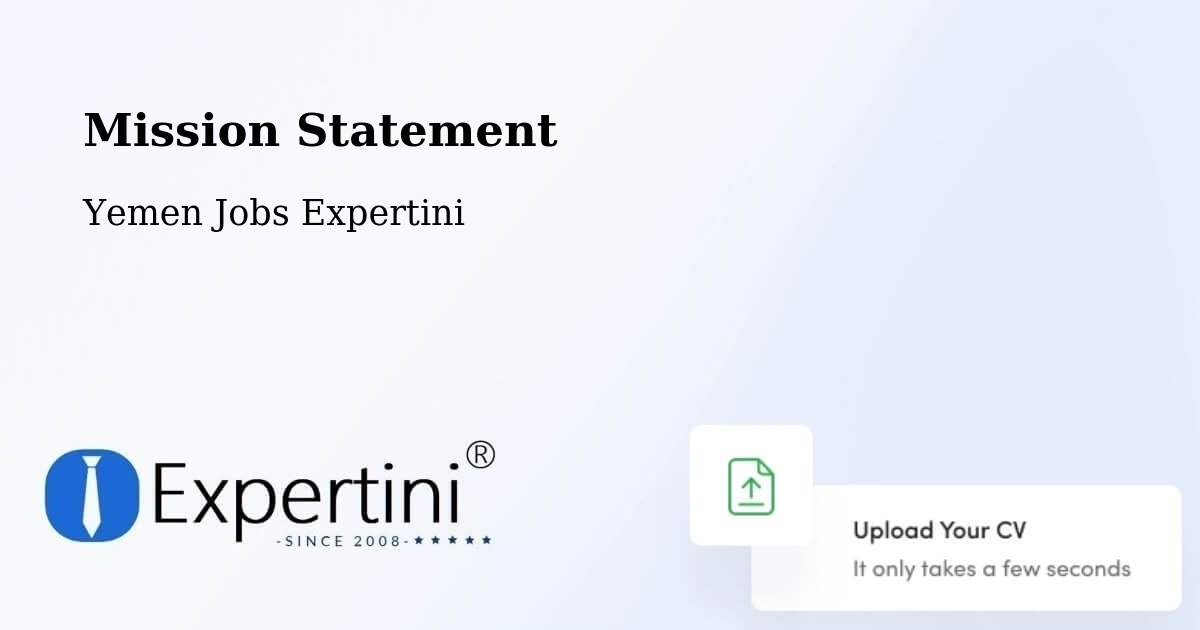 Corporate Mission – Ain - Yemen Jobs Expertini